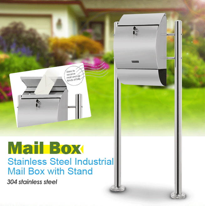 Industrial Mail Box with Stand Crazy Sales