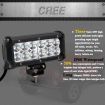 2x 7 Inch 36W CREE LED Work Light Bar Flood Offroad Ute Reversing Spot 12V 24V