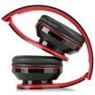 LUD High quality Wireless Bluetooth Headphones - Red black