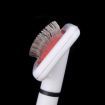 LUD Pet Dog Cat Shedding Grooming Hair Brush Metal Wire Comb Crystal Gilling Slicker