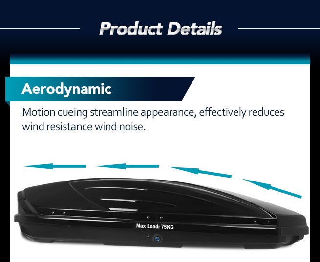 450L Car Roof Storage Pod Crazy Sales