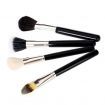 13pcs Professional Makeup Brush Set Cosmetic Brush Kit Makeup Tool with Cup Holder Case Black