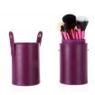 13pcs Professional Makeup Brush Set Cosmetic Brush Kit Makeup Tool with Cup Holder Case Purple