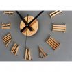Modern DIY 3D Roman Numerals Wall Clock Golden