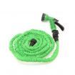 LUD 25FT Ultralight Flexible 3X Expandable Garden Magic Water Hose Pipe Green