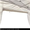 Outdoor Gazebo Marquee Tent 3x3m White
