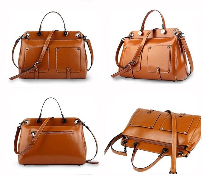 Women Fashion Tote PU Leather Shoulder Bag Handbag Crazy Sales