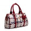 Fashion Women PU Leather Messenger Hobo Handbag Shoulder Bag Red