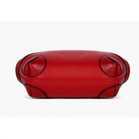 red mini shoulder bag