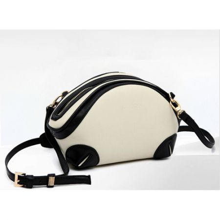 Women PU Leather Shoulder Bag Crossbody Mini Bag White