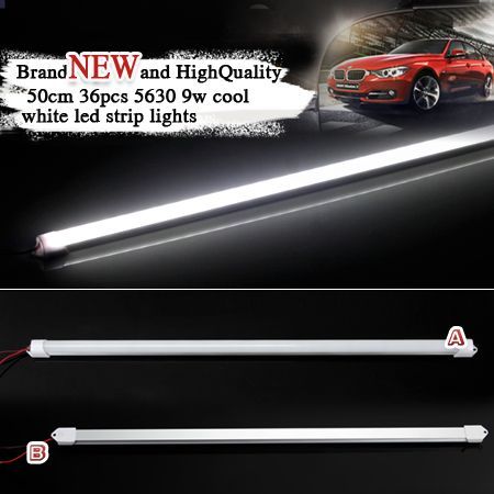 4pcs 12v Led Strip Light Pack For Camping & Outdoor Lighting, Oem