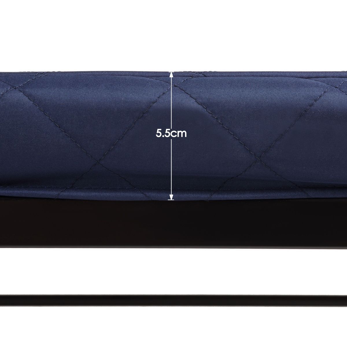 Folding Bed with Mattress and Adjustable Headrest Crazy Sales