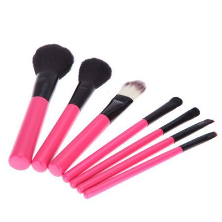 7pcs Makeup Brushes Set Makeup Tools Cosmetic Brush Kit with Metal Box