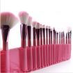 22pcs Professional Soft Cosmetic Makeup Brush Set + Pouch Bag Case