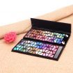 128 Color Banquet Rose Makeup Eyeshadow Palette Set with Black Lace Banquet Bag