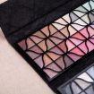 128 Color Banquet Rose Makeup Eyeshadow Palette Set with Black Lace Banquet Bag