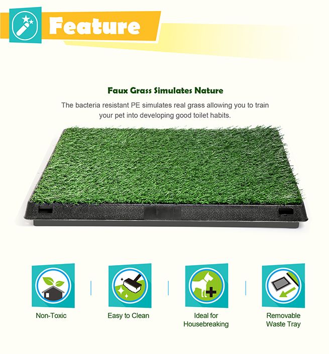 Large Indoor Pet Toilet with Pooper Scooper Crazy Sales