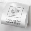 Giselle Queen Mattress Topper Pillowtop 1000GSM Microfibre Filling Protector