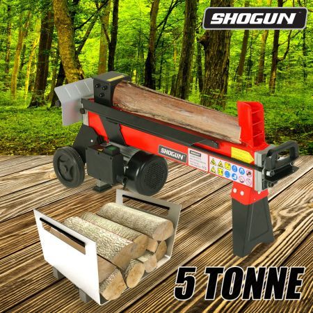 Shogun 5 Tonne 1500W Outdoor Garden Log Splitter
