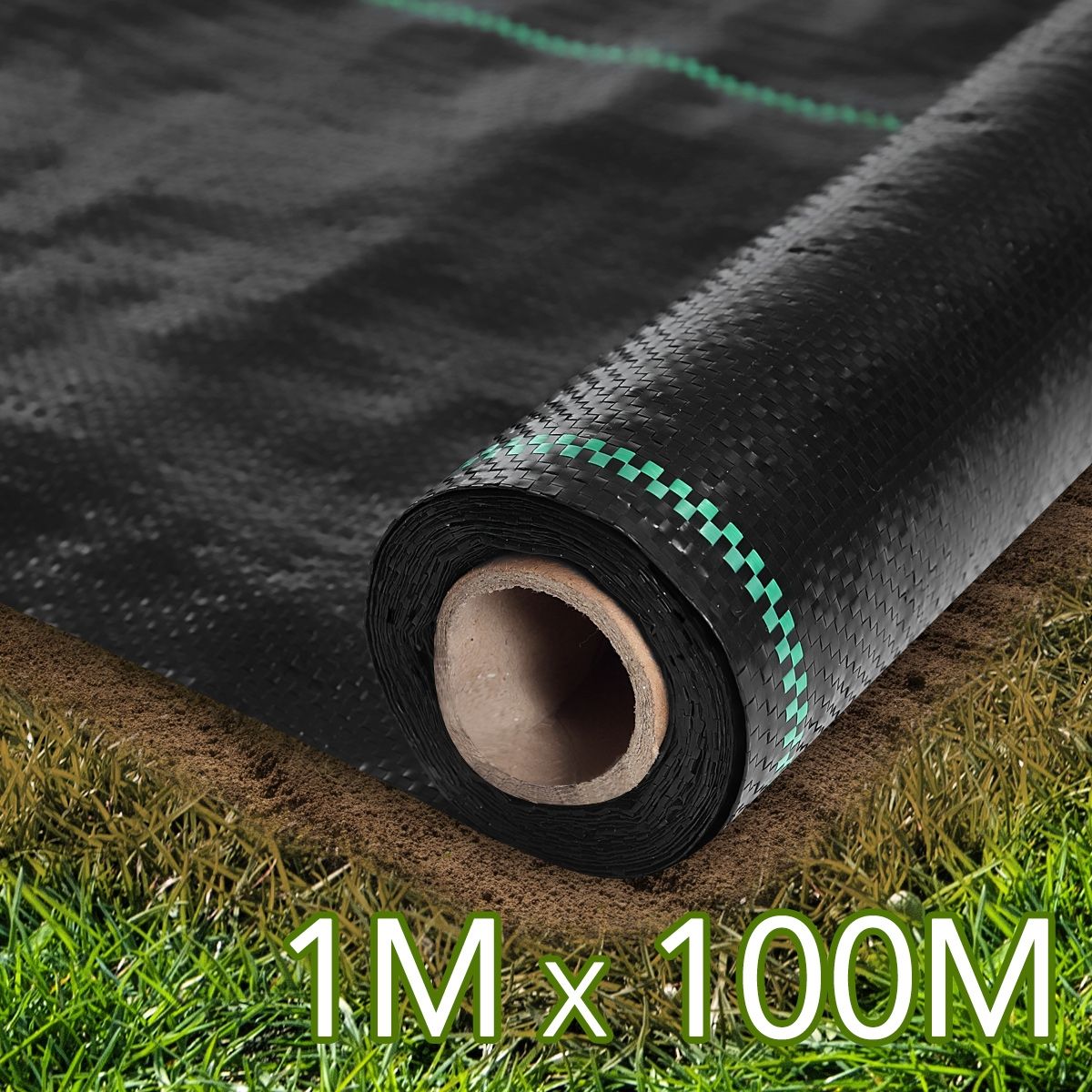 100GSM Woven PP Weed Control Mat1MX100M Crazy Sales