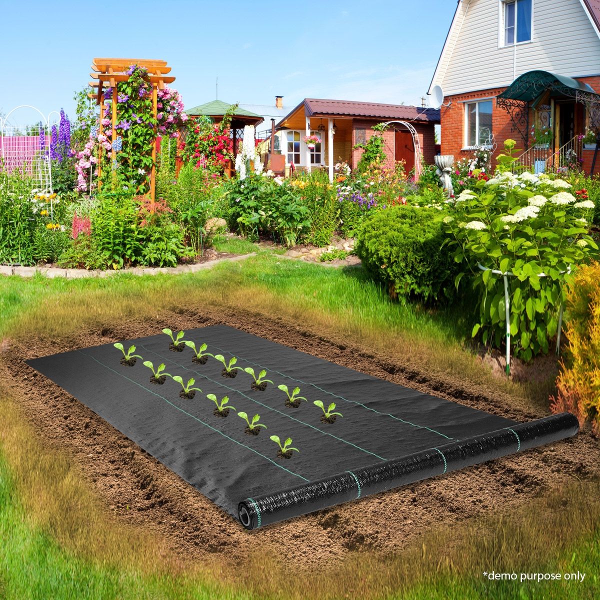 100GSM Woven PP Weed Control Mat1MX100M Crazy Sales