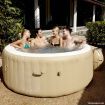 Tan Lay-Z-Spa 4-6 Person Inflatable Hot Tub