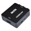 HDMI to RCA CVBS Audio Video Converter - Black