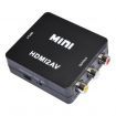 HDMI to RCA CVBS Audio Video Converter - Black