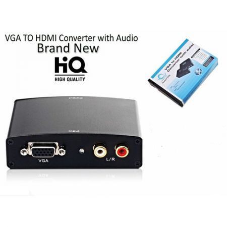 VGA TO HDMI Converter with Audio