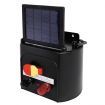 Giantz Fence Energiser 3KM Solar Powered 0.1J Electric Fencing Charger