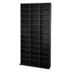 Artiss Bookshelf CD Storage Rack - BERT Black