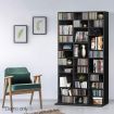 Artiss Bookshelf CD Storage Rack - BERT Black