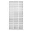 Artiss Bookshelf CD Storage Rack - BERT White