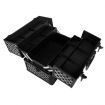 Portable Beauty Makeup Case Diamond - Black