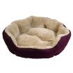 Snuggle Pet Bed Medium 70 x 70 x 25cm - Burgundy