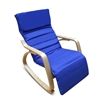 Blue Birchwood Rocking Chair with Cushion