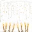 Jingle Jollys Christmas Lights 20M 800 LED Icicle Light Warm White Decorations