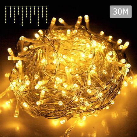 800 led icicle lights warm white with 8 lighting effects 800 led icicle lights warm white with 8 lighting effects