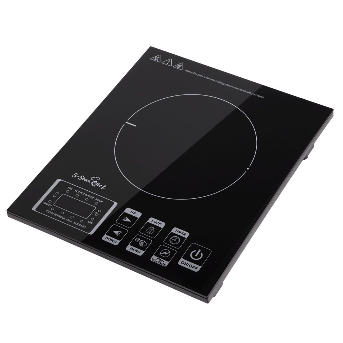 5 Star Chef Induction Cooktop with Digital Display Hotplate Crazy Sales